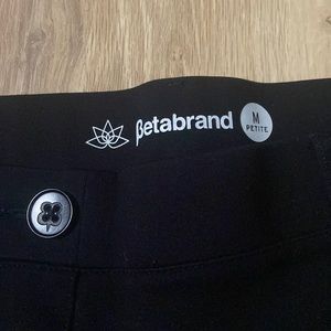 Betabrand Dress Pant Yoga Pants Straight Leg